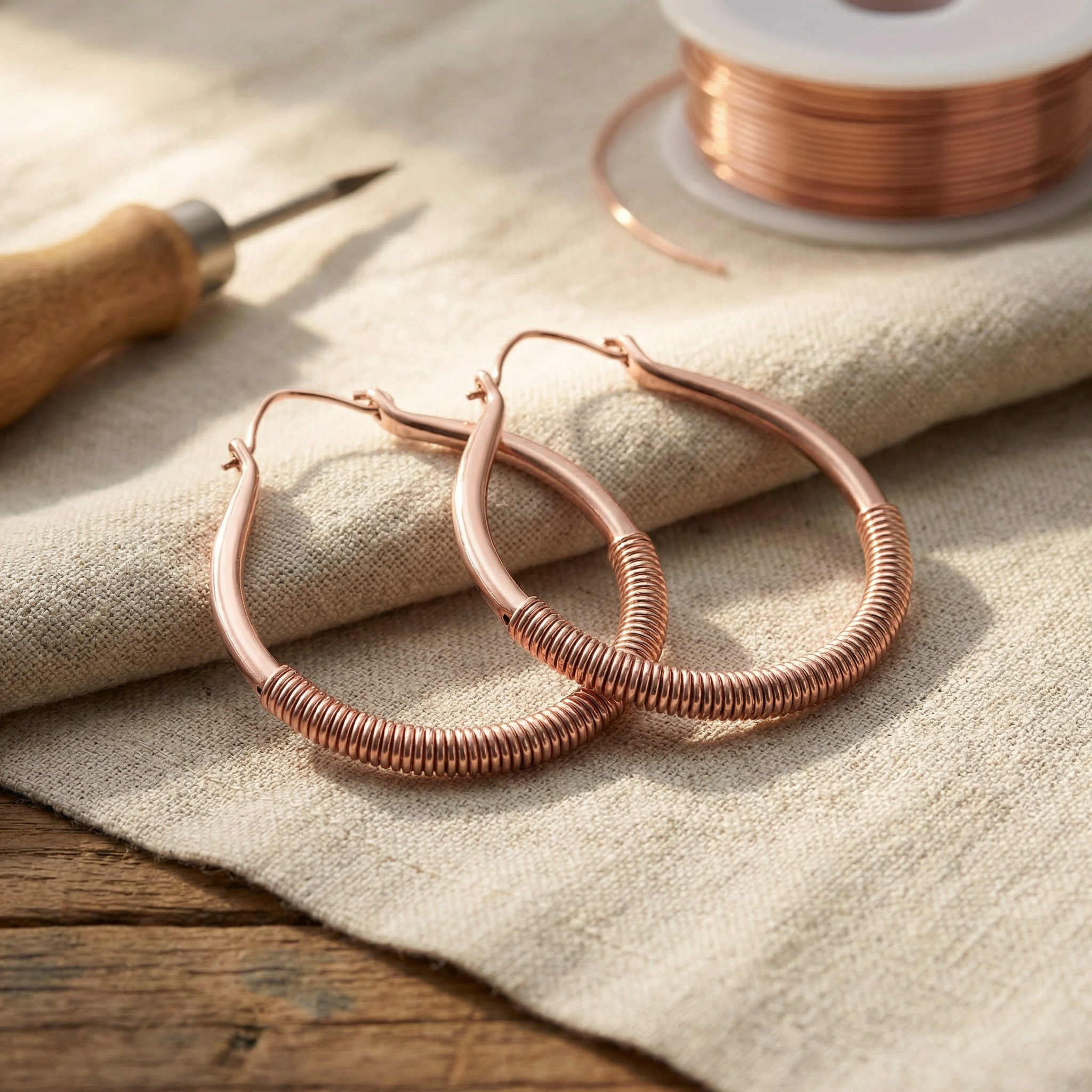 Copper Soul Creek Copper Earrings