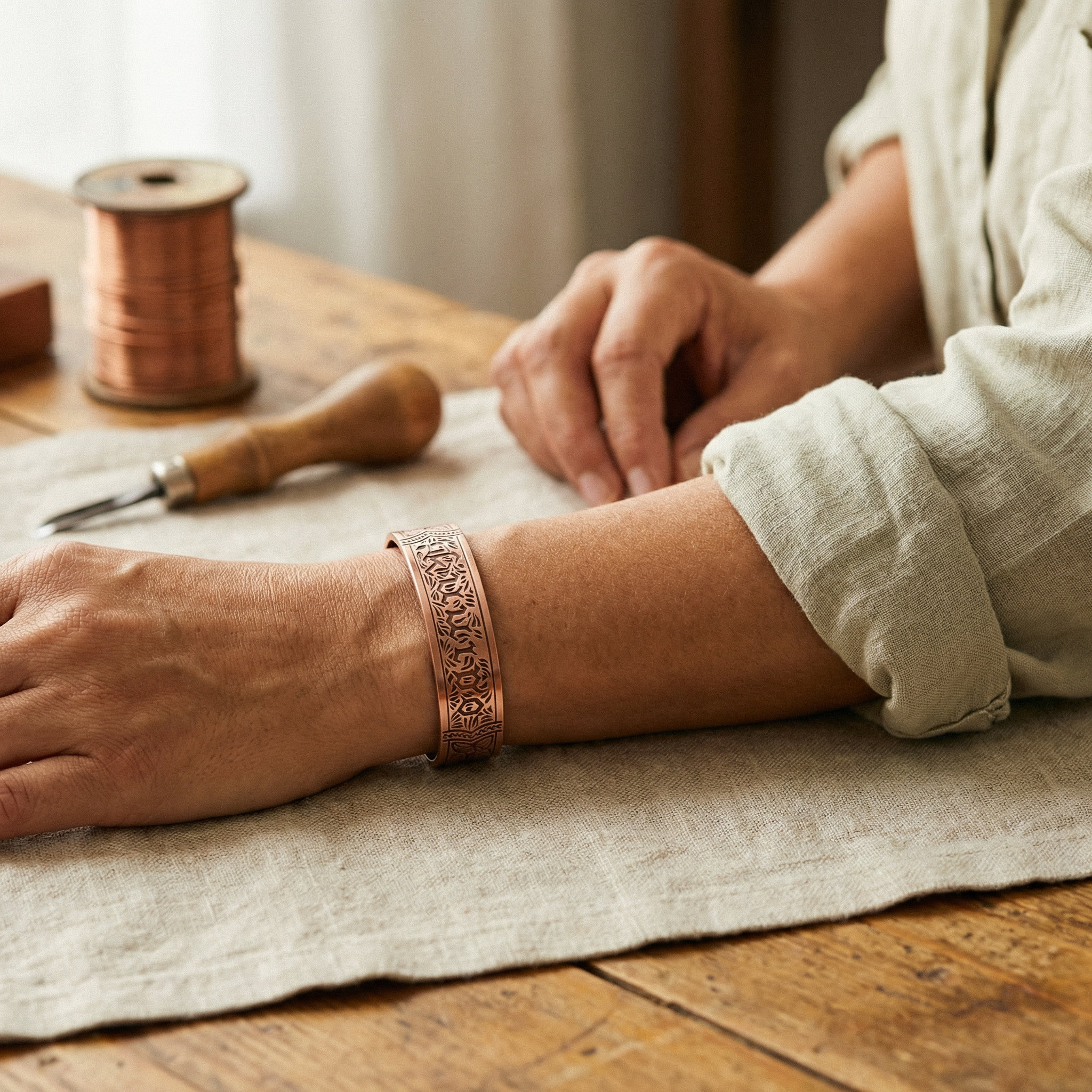 Copper Soul Drift Copper Bracelet