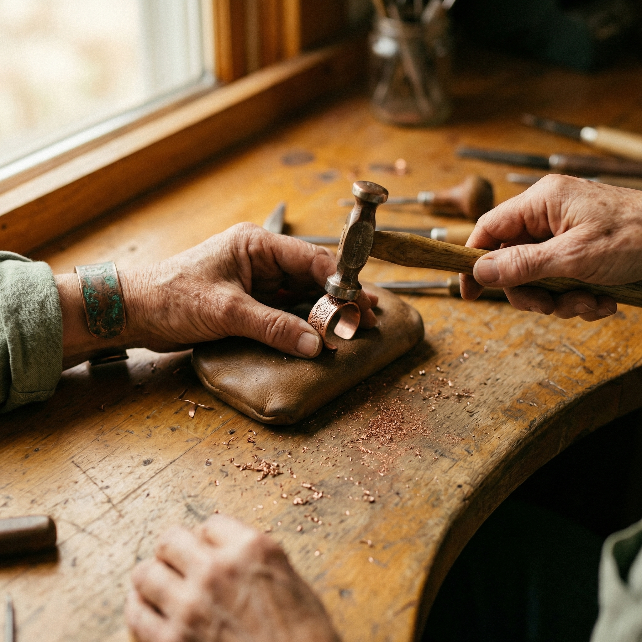 Bole Copper Ring