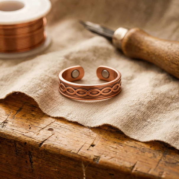 Copper Soul Char Copper Ring
