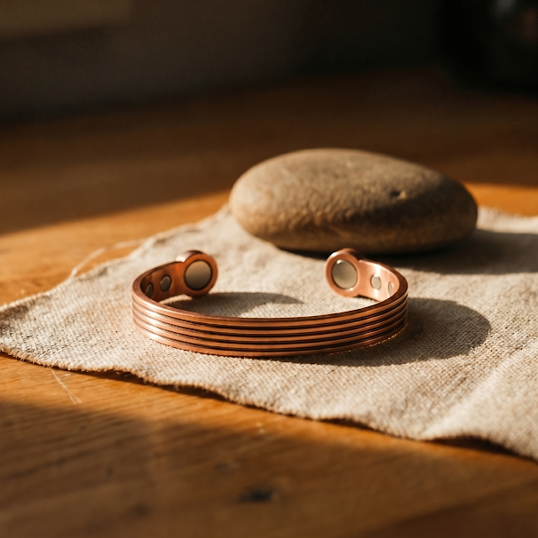 Ridge Copper Bracelet