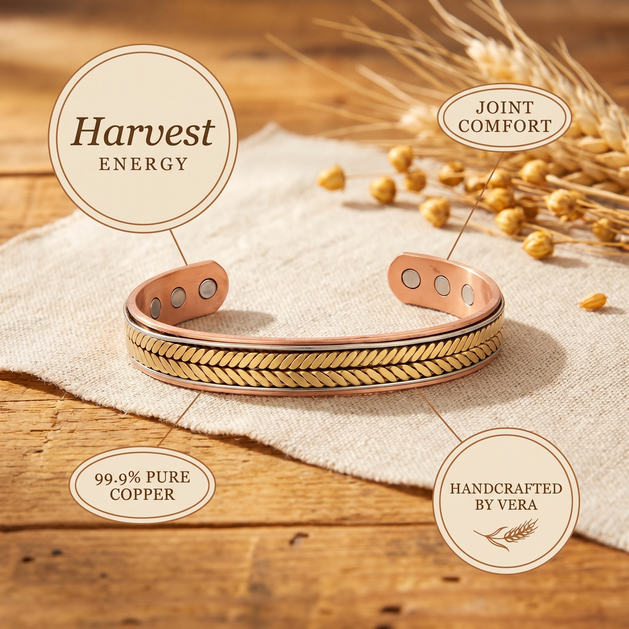 Harvest Copper Bracelet