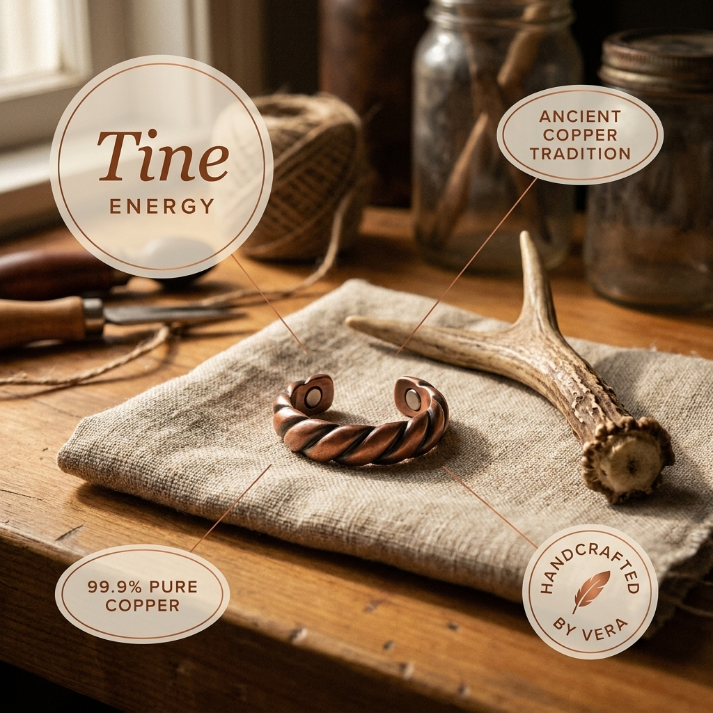 Tine Copper Ring