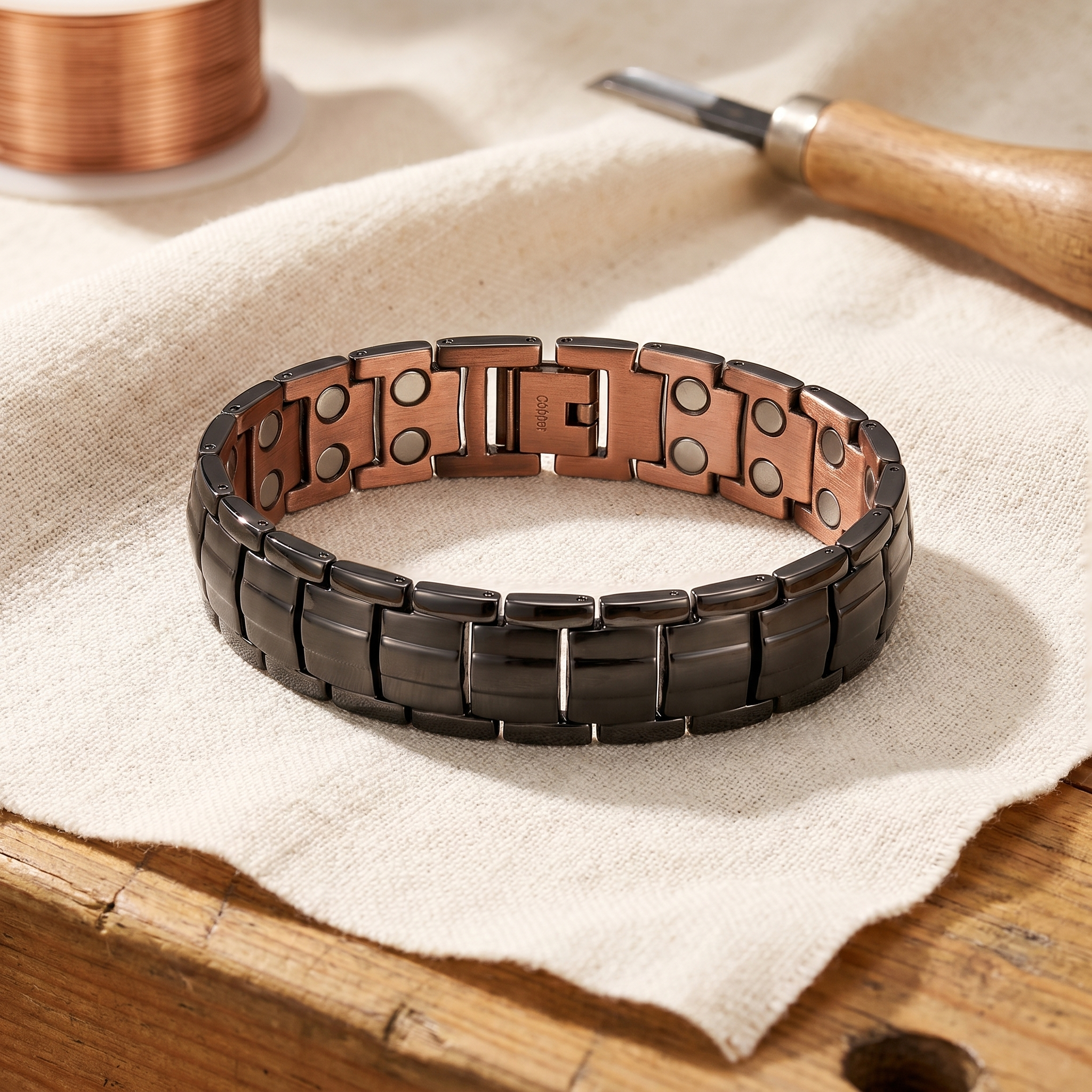 Ochre Men's Copper Bracelet