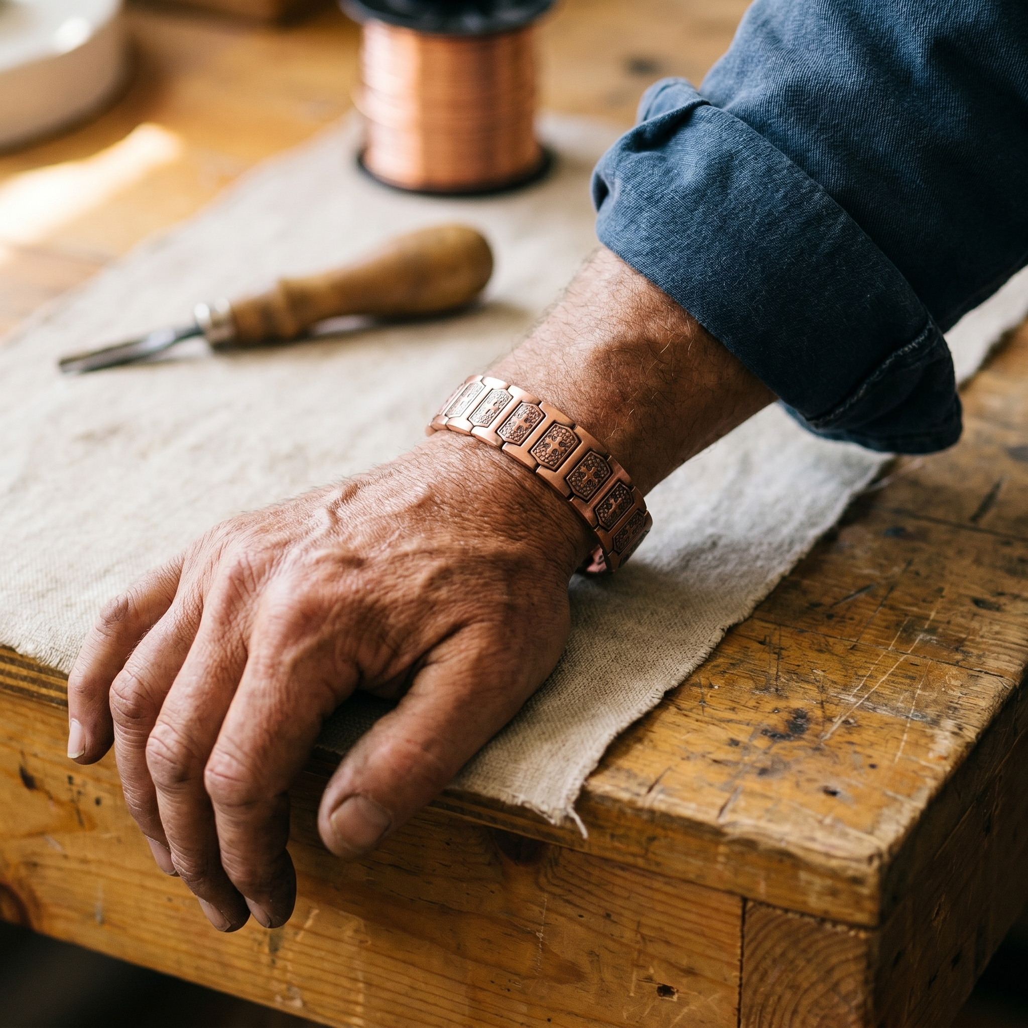 Copper Soul Gale Men's Copper Bracelet