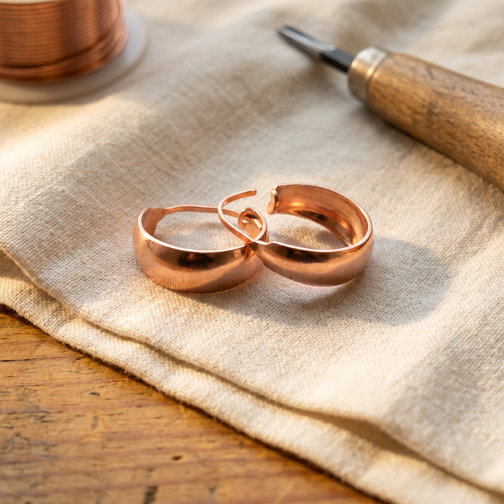 Copper Soul Dell Copper Earrings