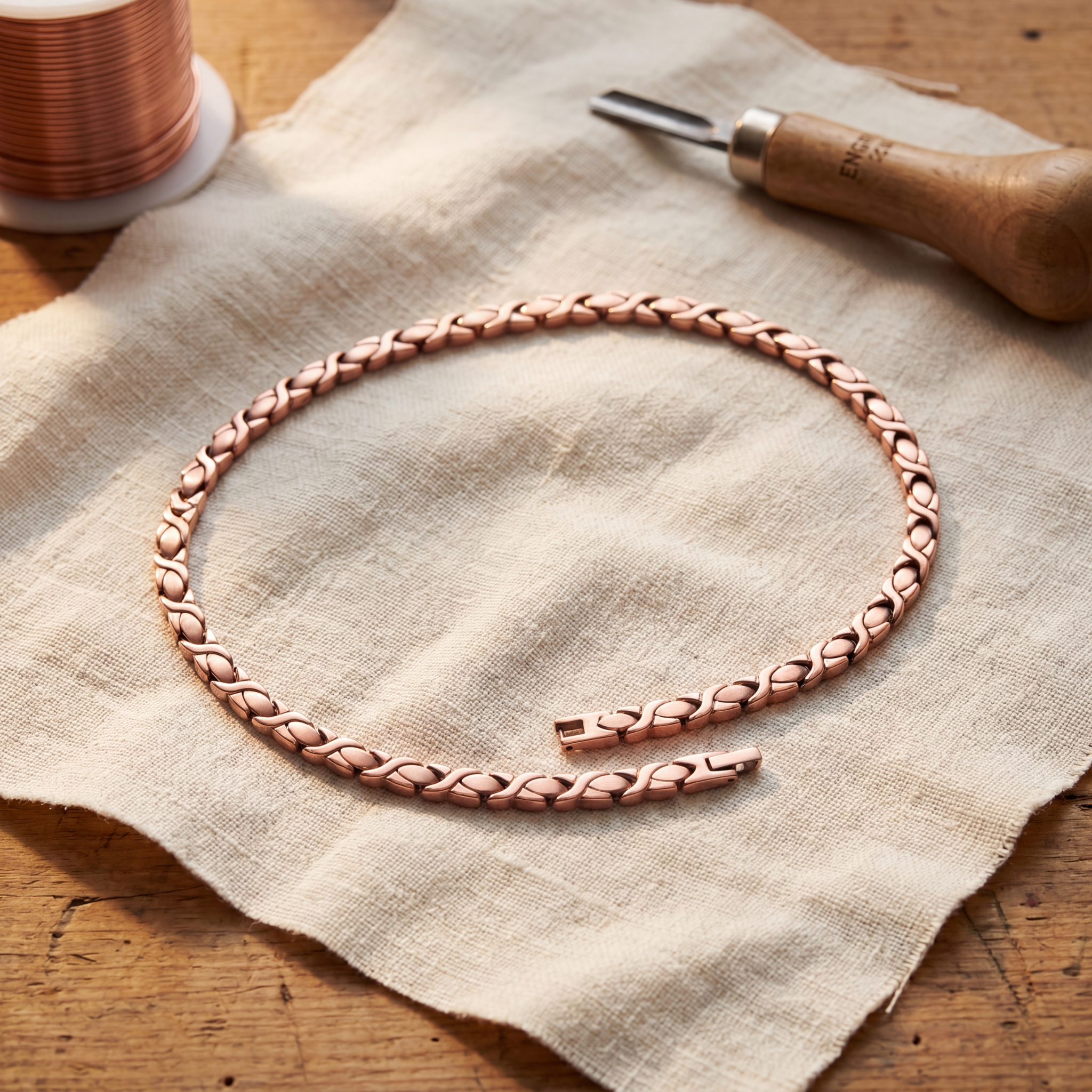 Copper Soul Cedar Copper Necklace