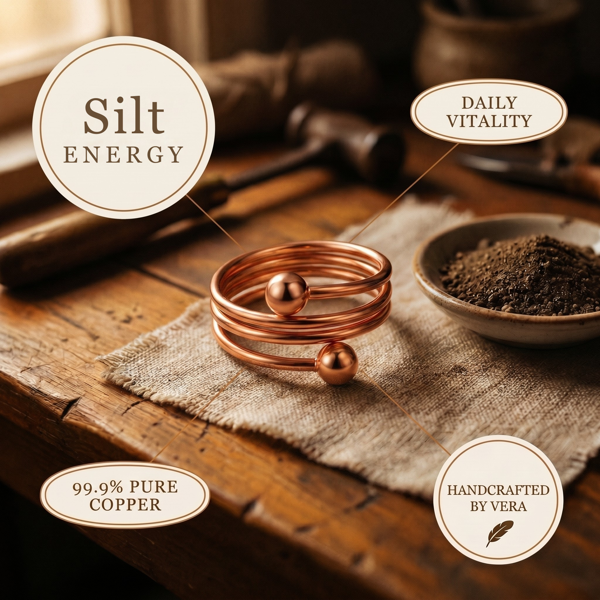 Silt Copper Ring