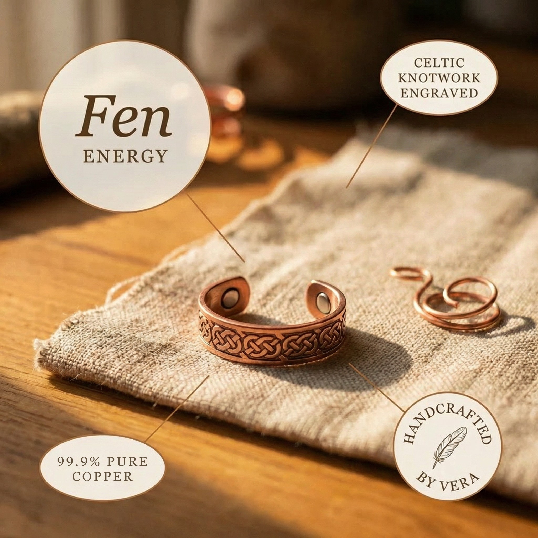 Fen Copper Ring