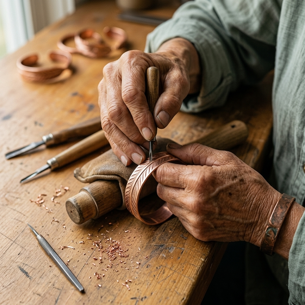 Root Copper Bracelet