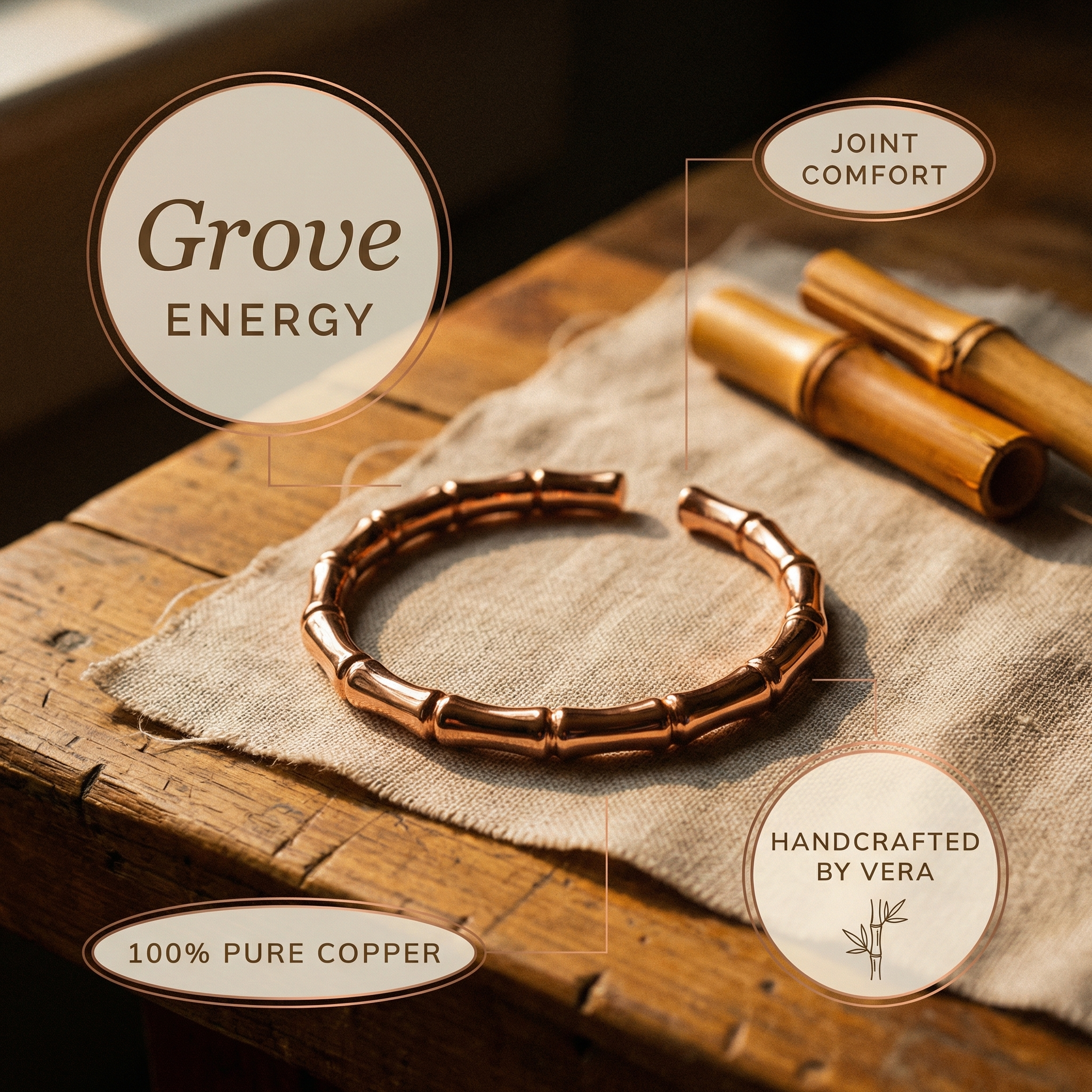 Grove Copper Bracelet