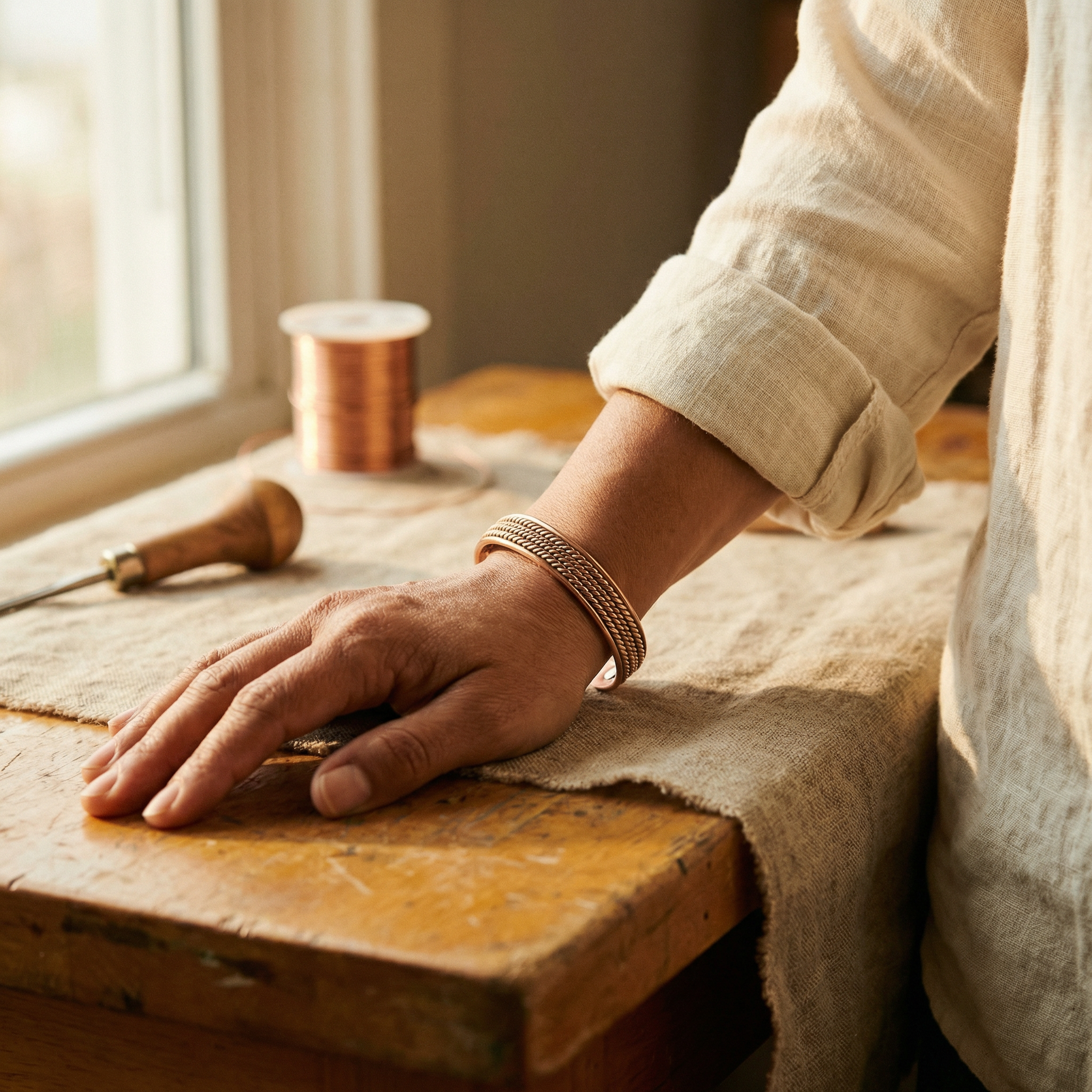 Copper Soul Forge Copper Bracelet