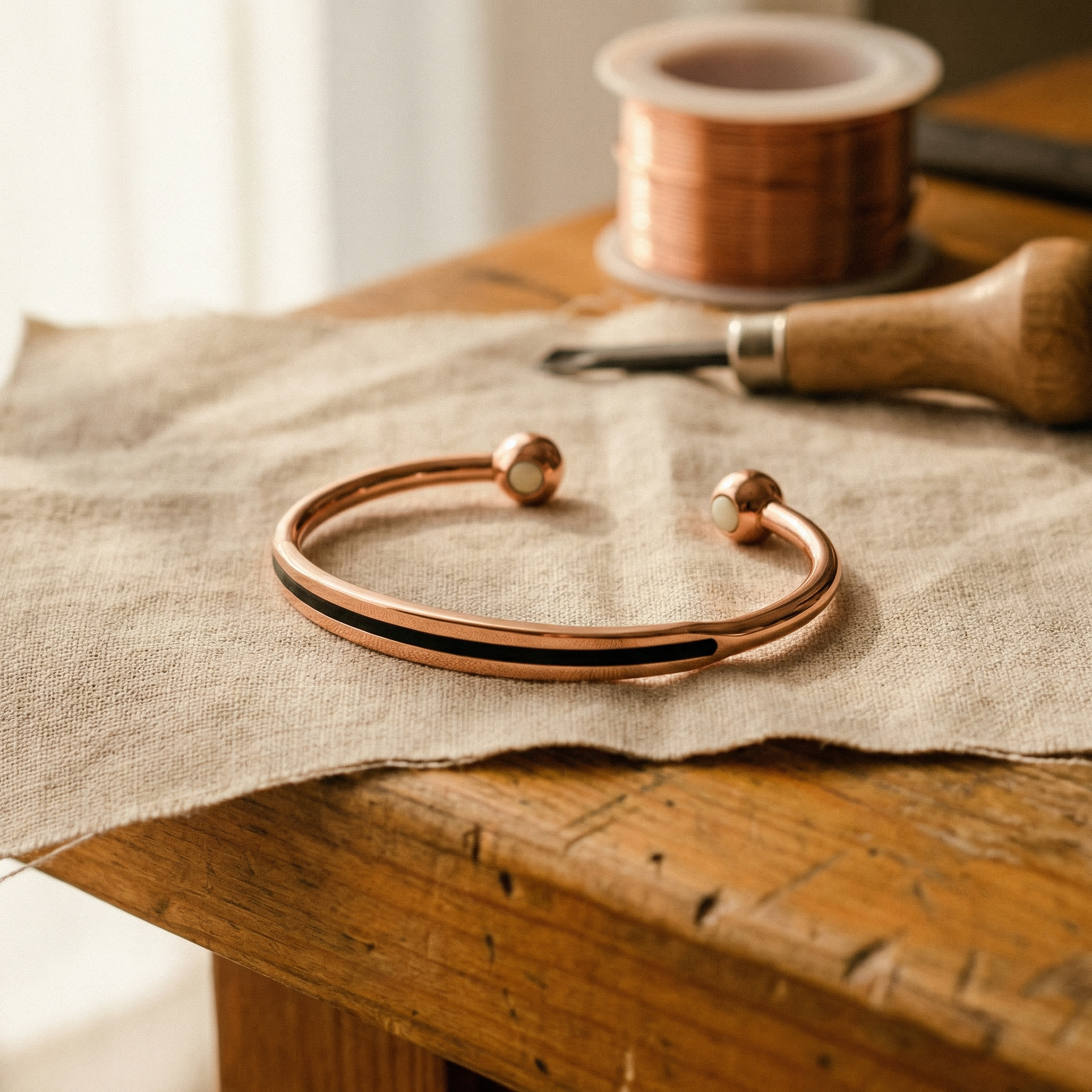 Vein Copper Bracelet