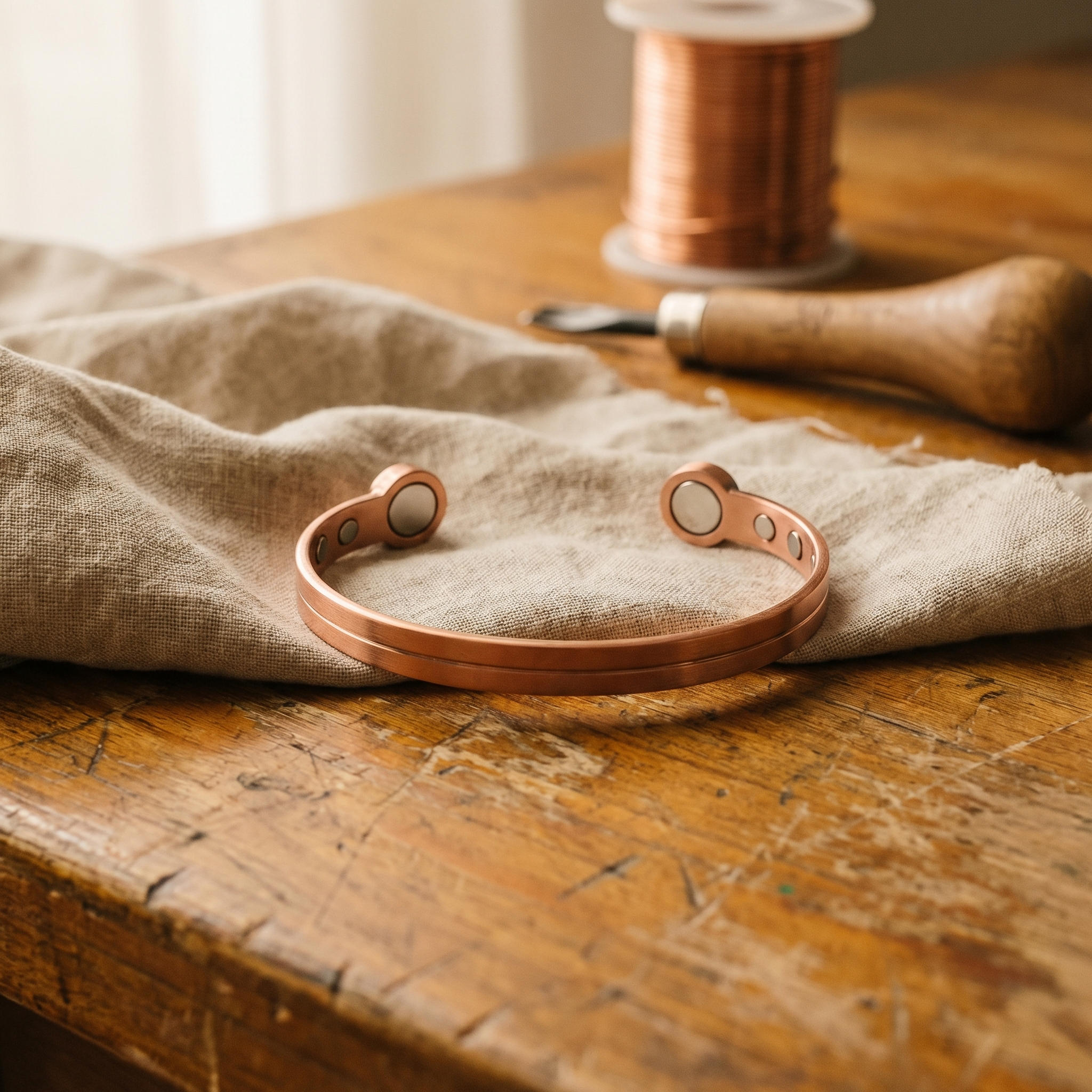 Wick Copper Bracelet