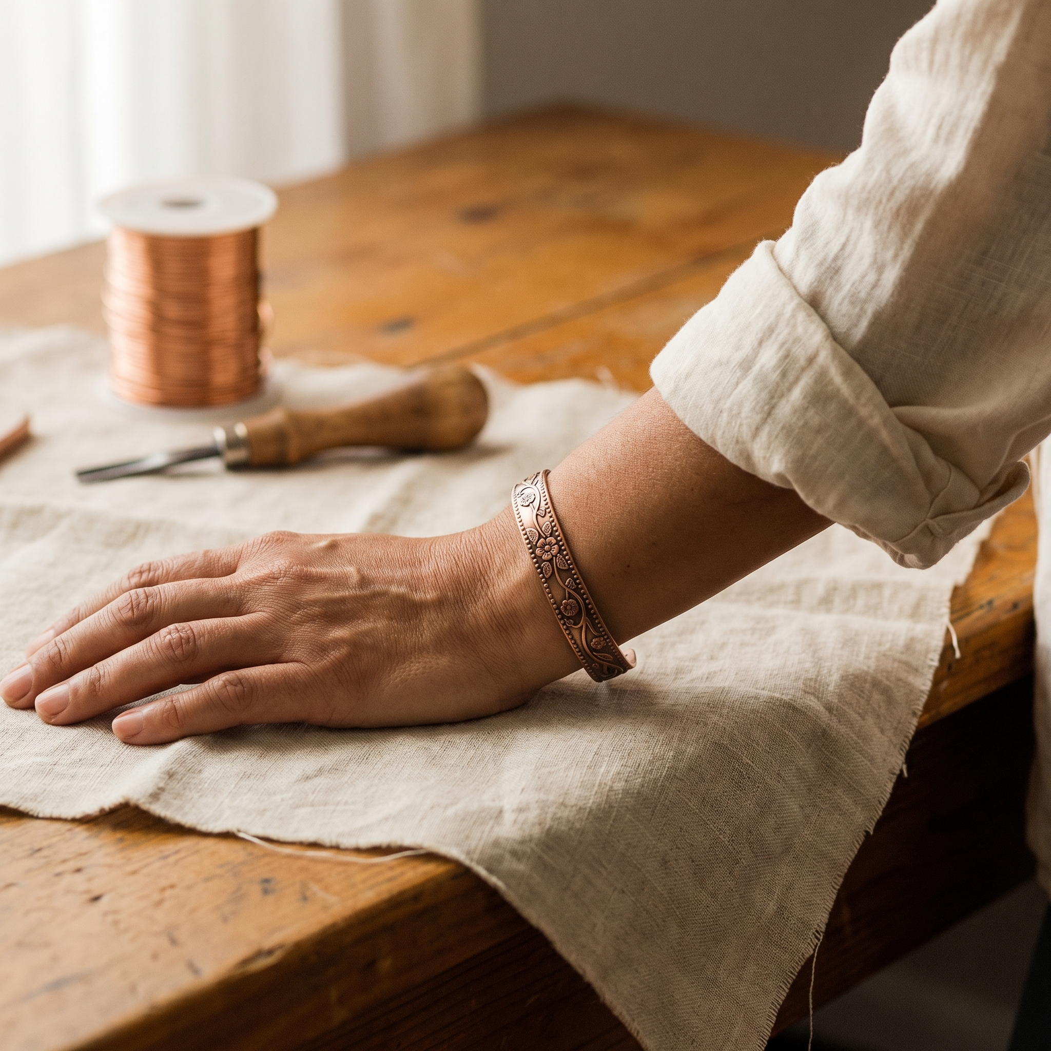 Knell Copper Bracelet