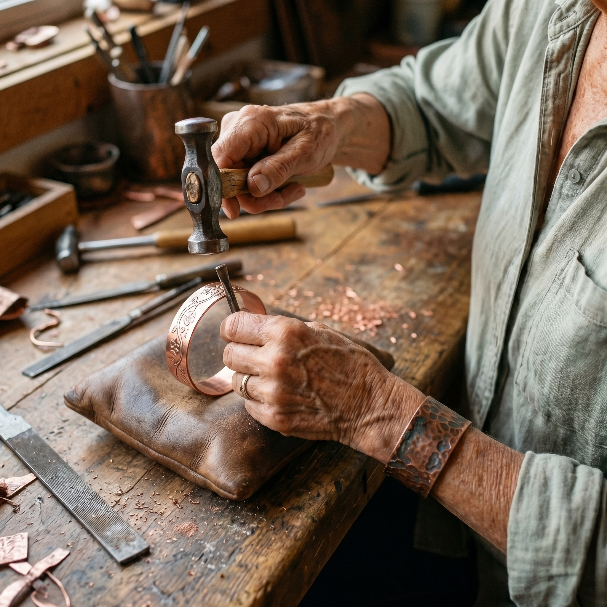 Knell Copper Bracelet