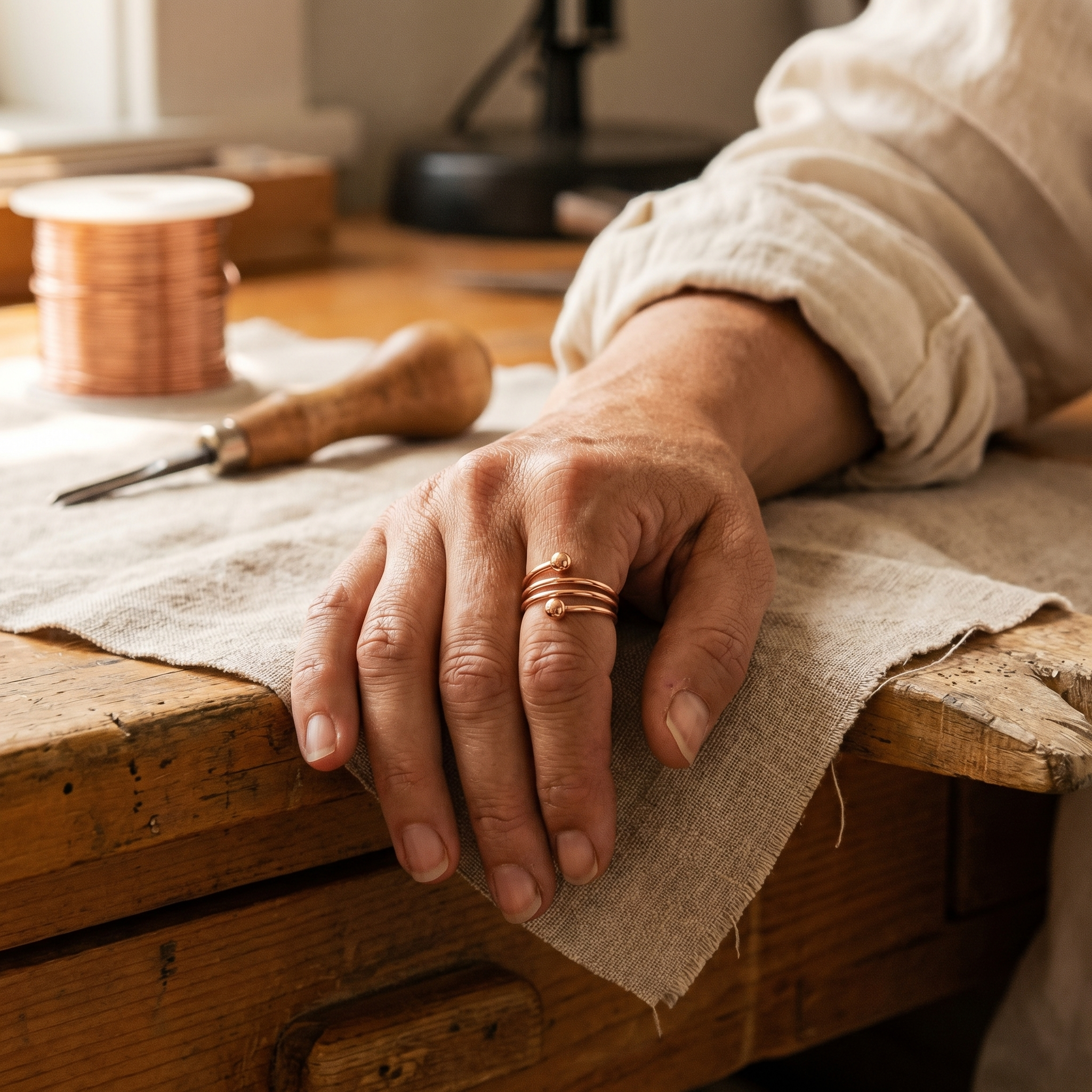 Silt Copper Ring