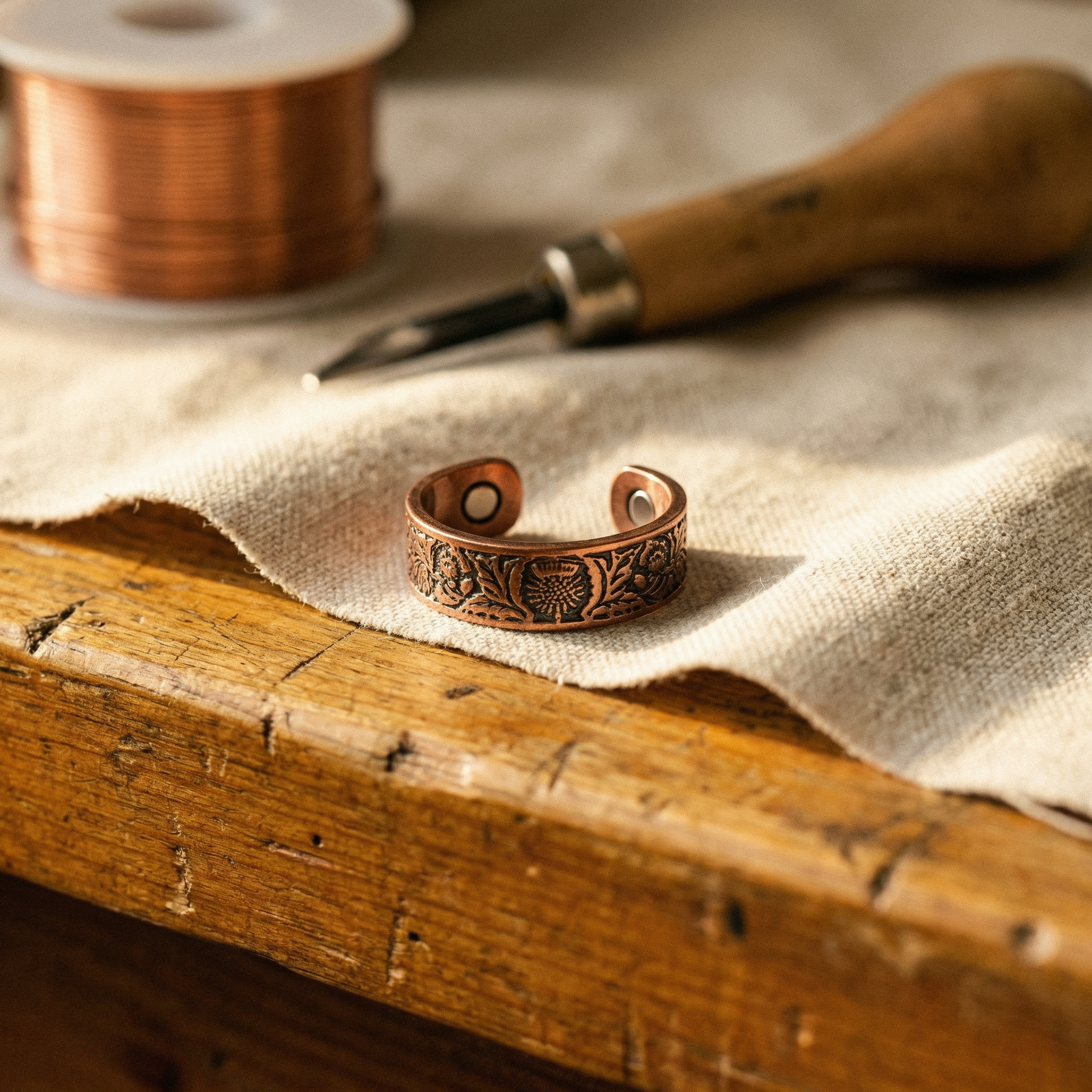 Copper Soul Bole Copper Ring