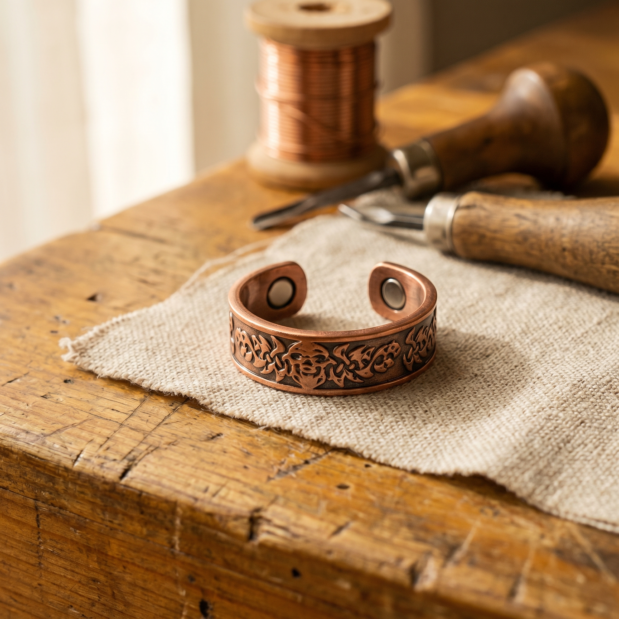 Copper Soul Clag Copper Ring