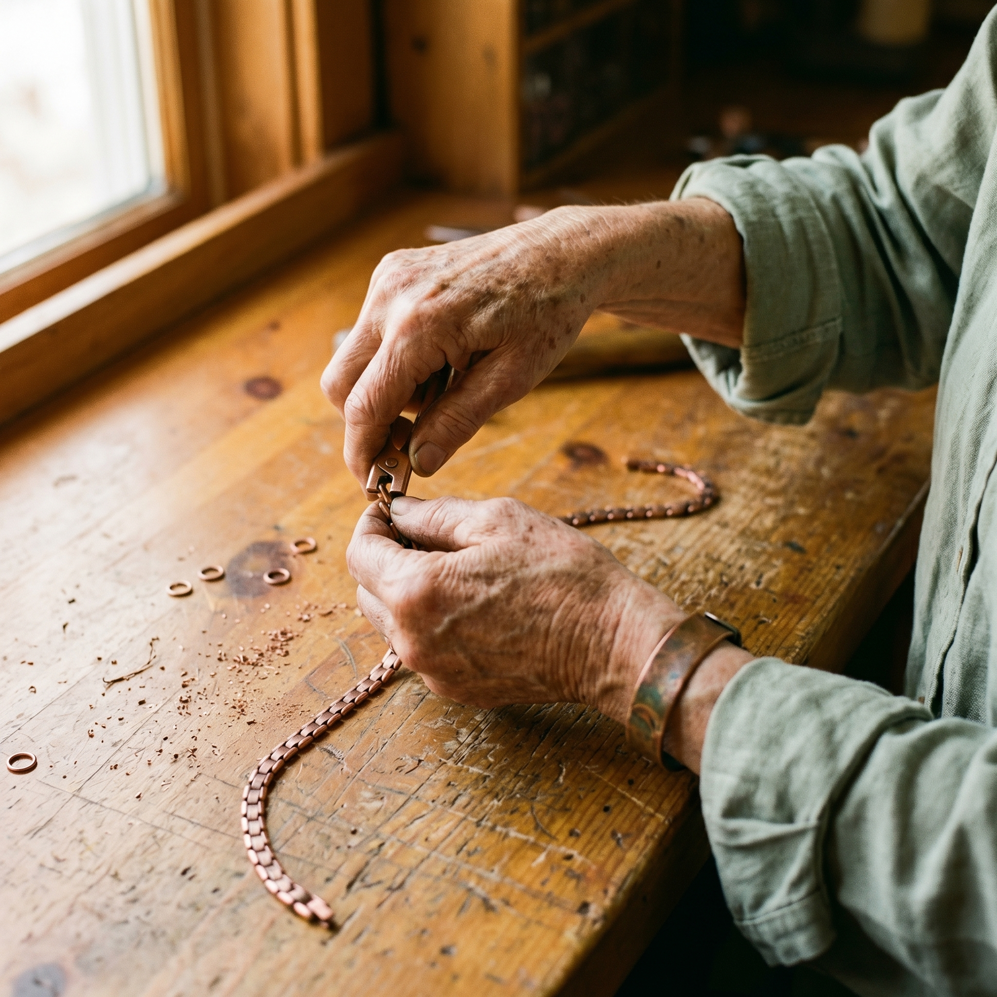 Haze Copper Necklace