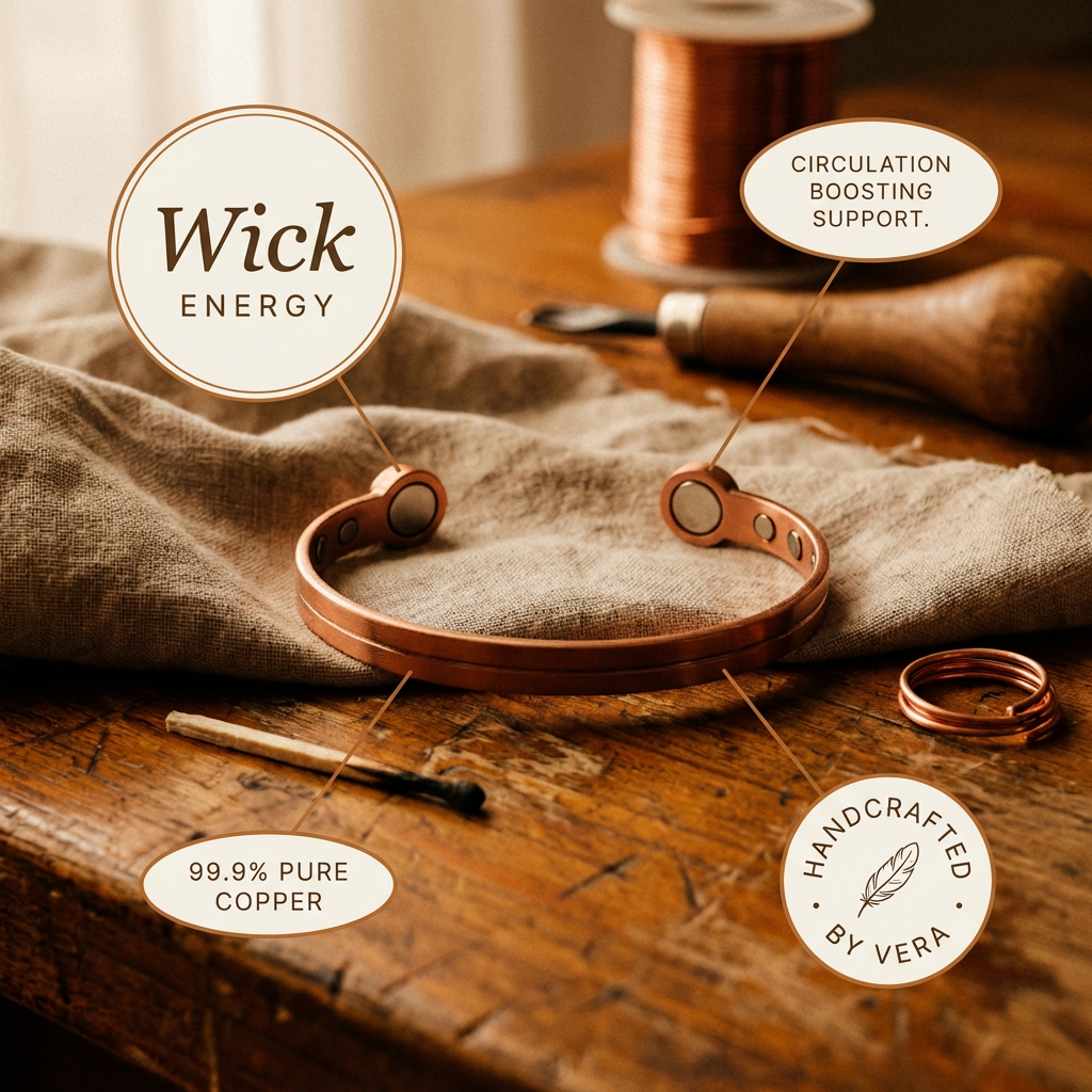 Wick Copper Bracelet