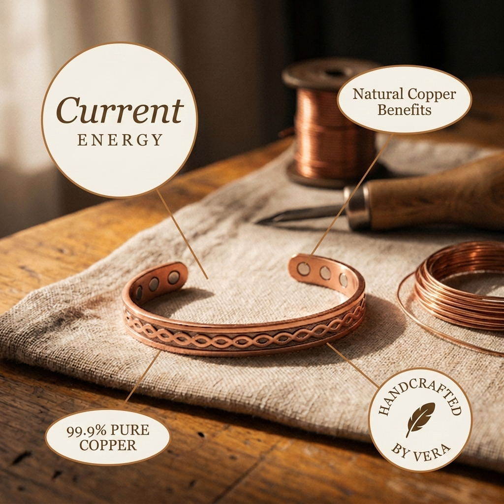 Current Copper Bracelet