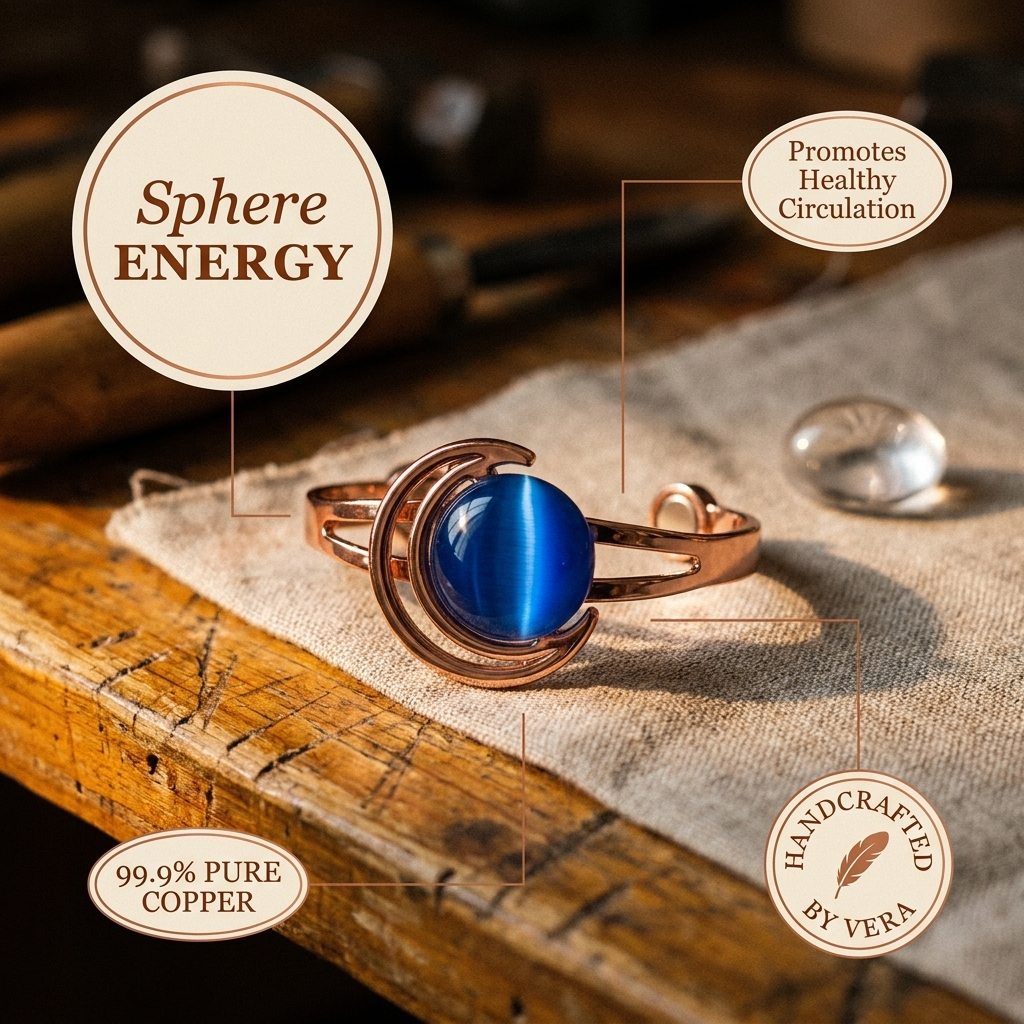 Sphere Copper Bracelet