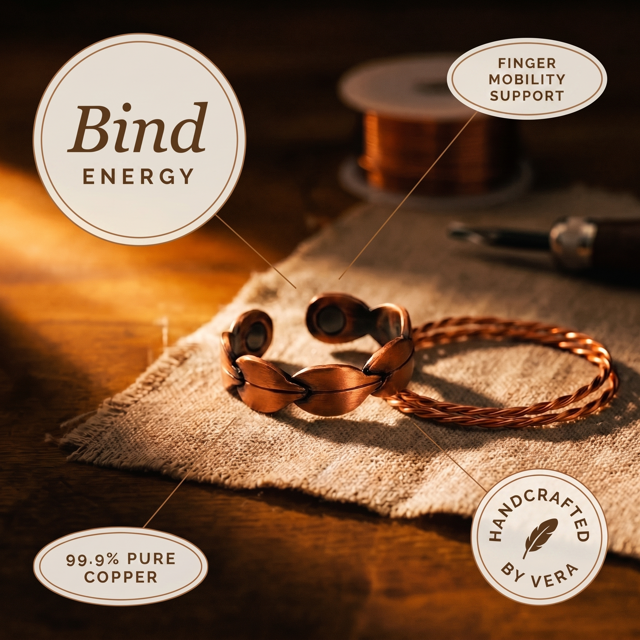 Bind Copper Ring
