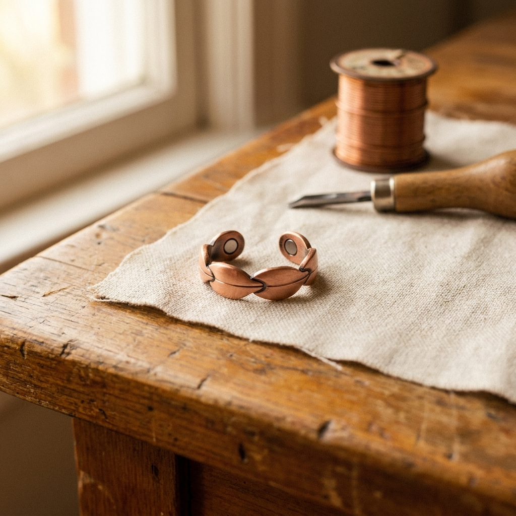 Copper Soul Bind Copper Ring