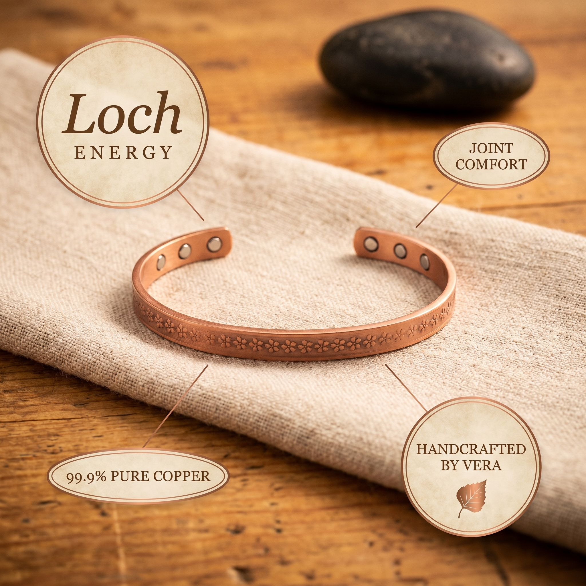 Loch Copper Bracelet