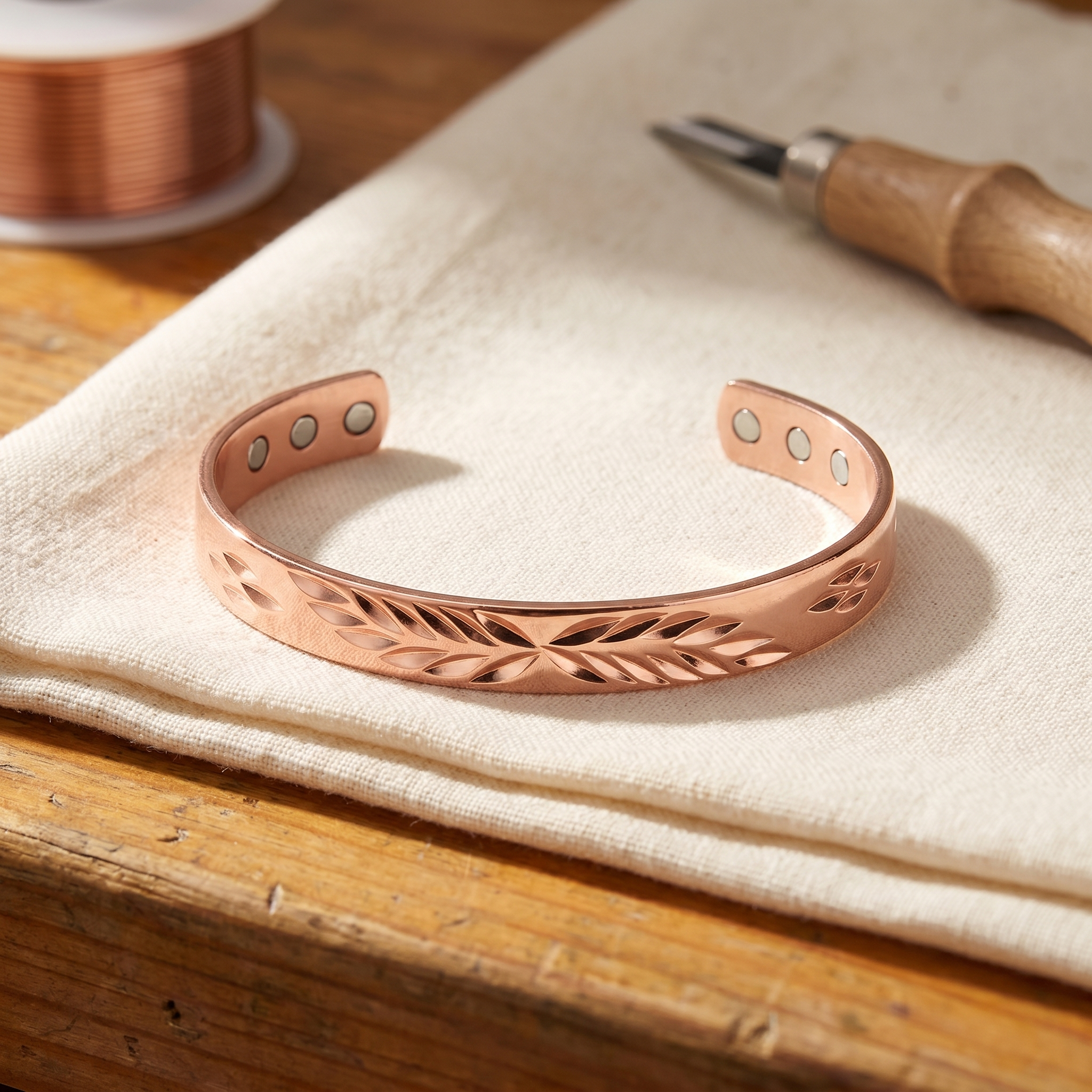 Lunar Copper Bracelet