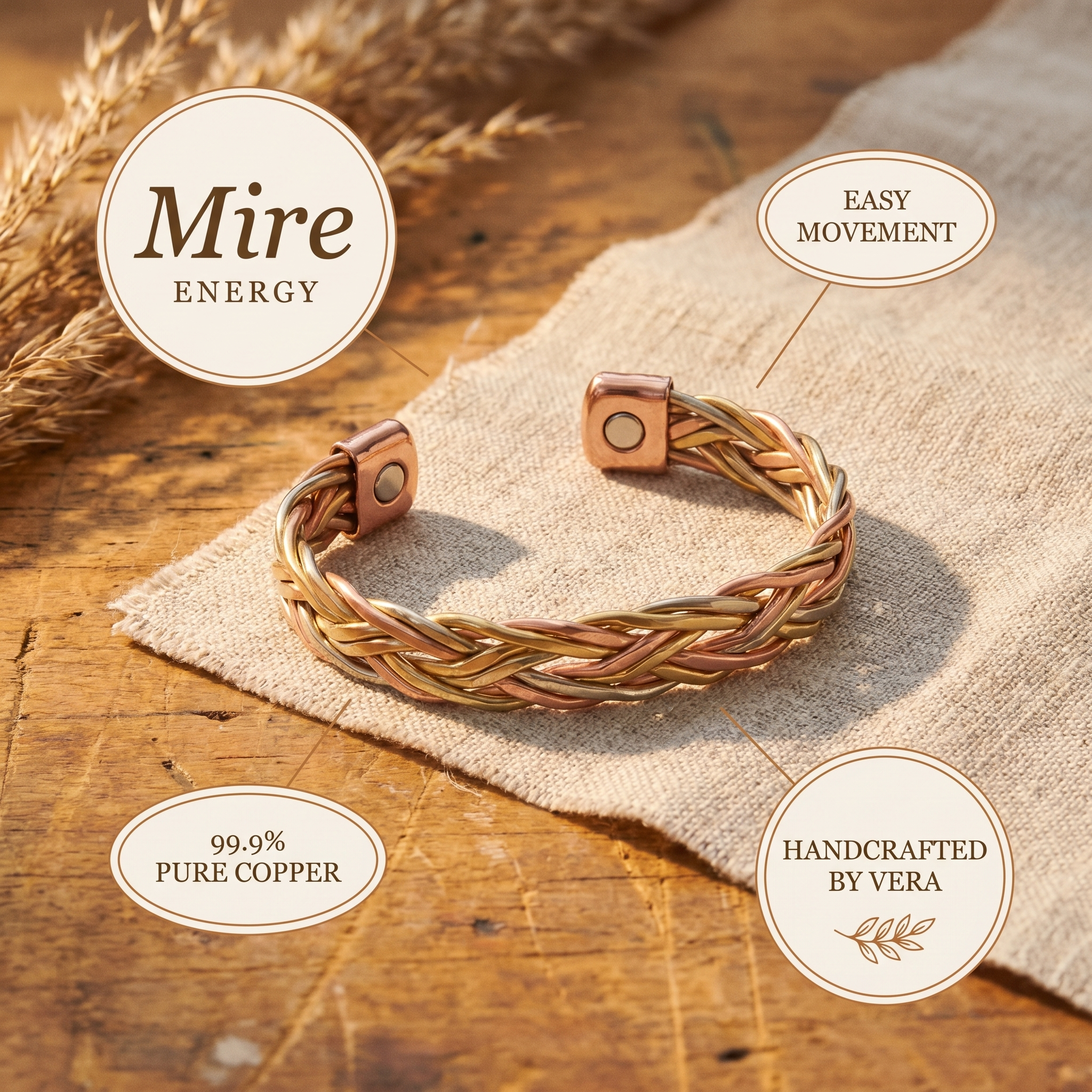 Mire Copper Bracelet