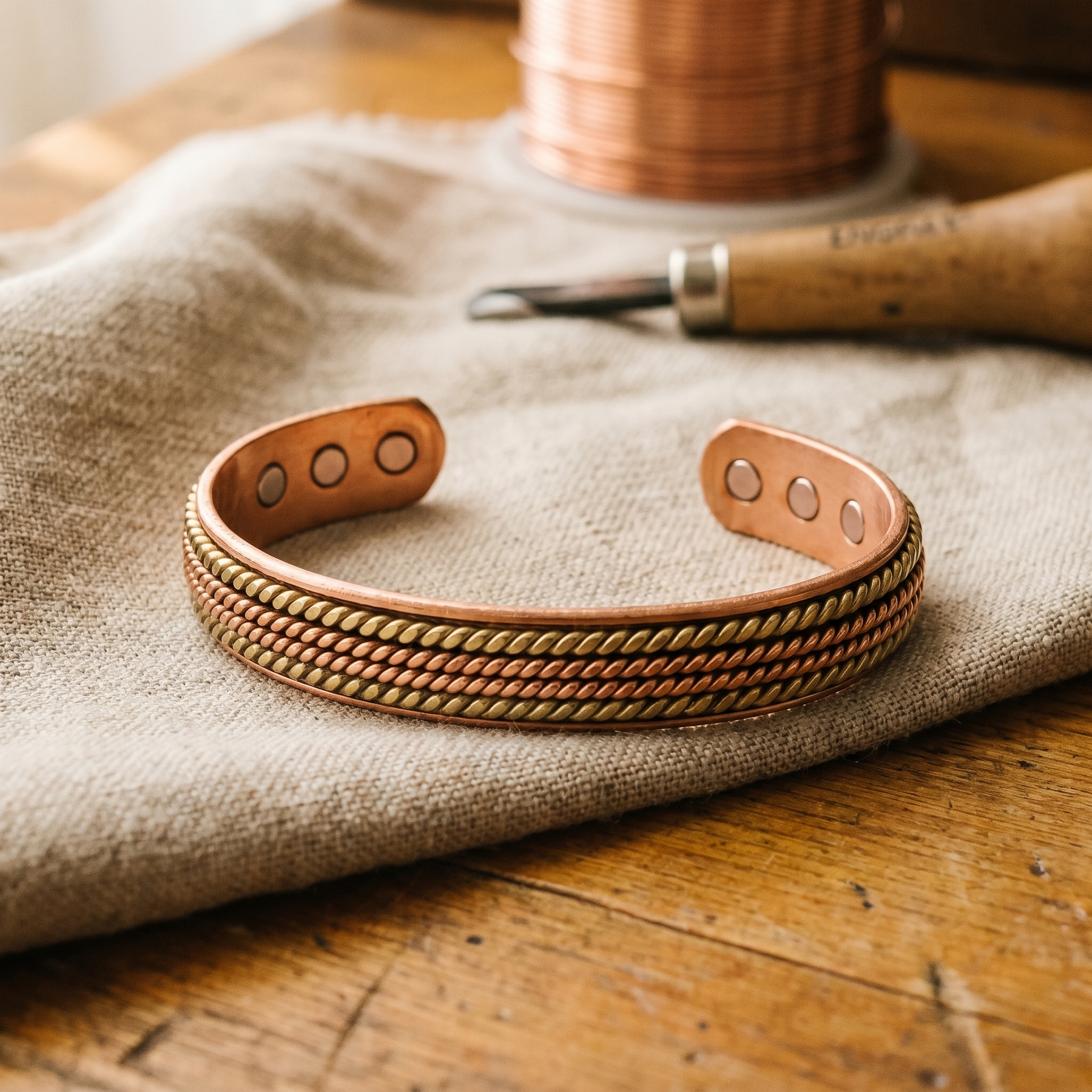 Copper Soul Forge Copper Bracelet
