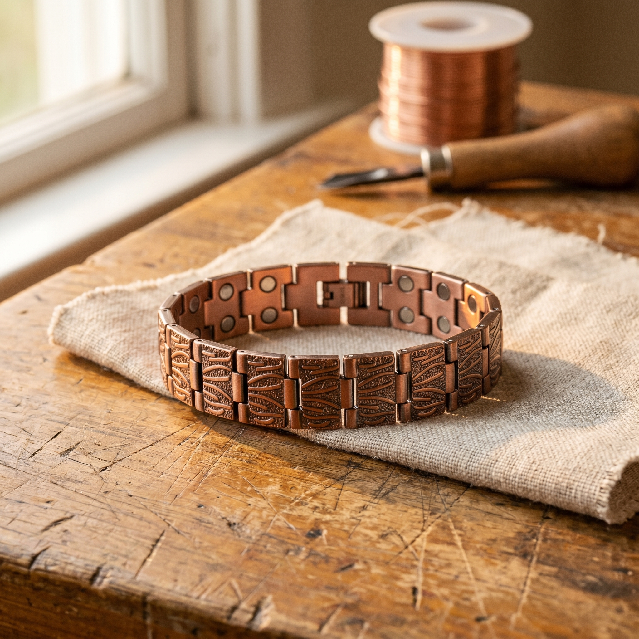 Copper Soul Grit Men's Copper Bracelet