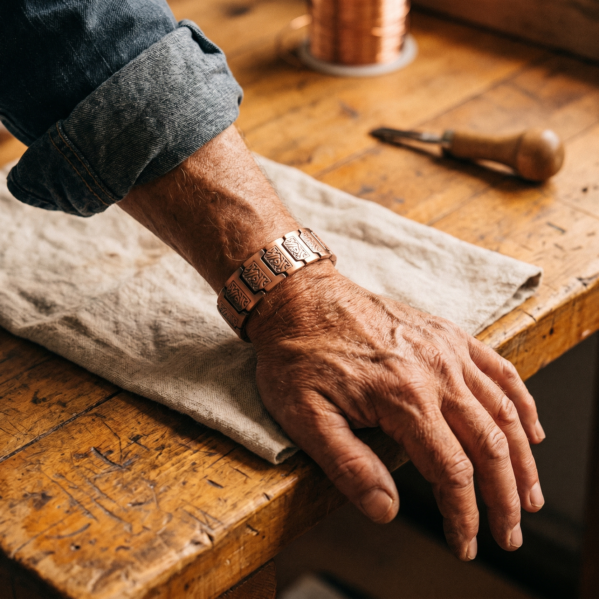 Copper Soul Glen Men's Copper Bracelet