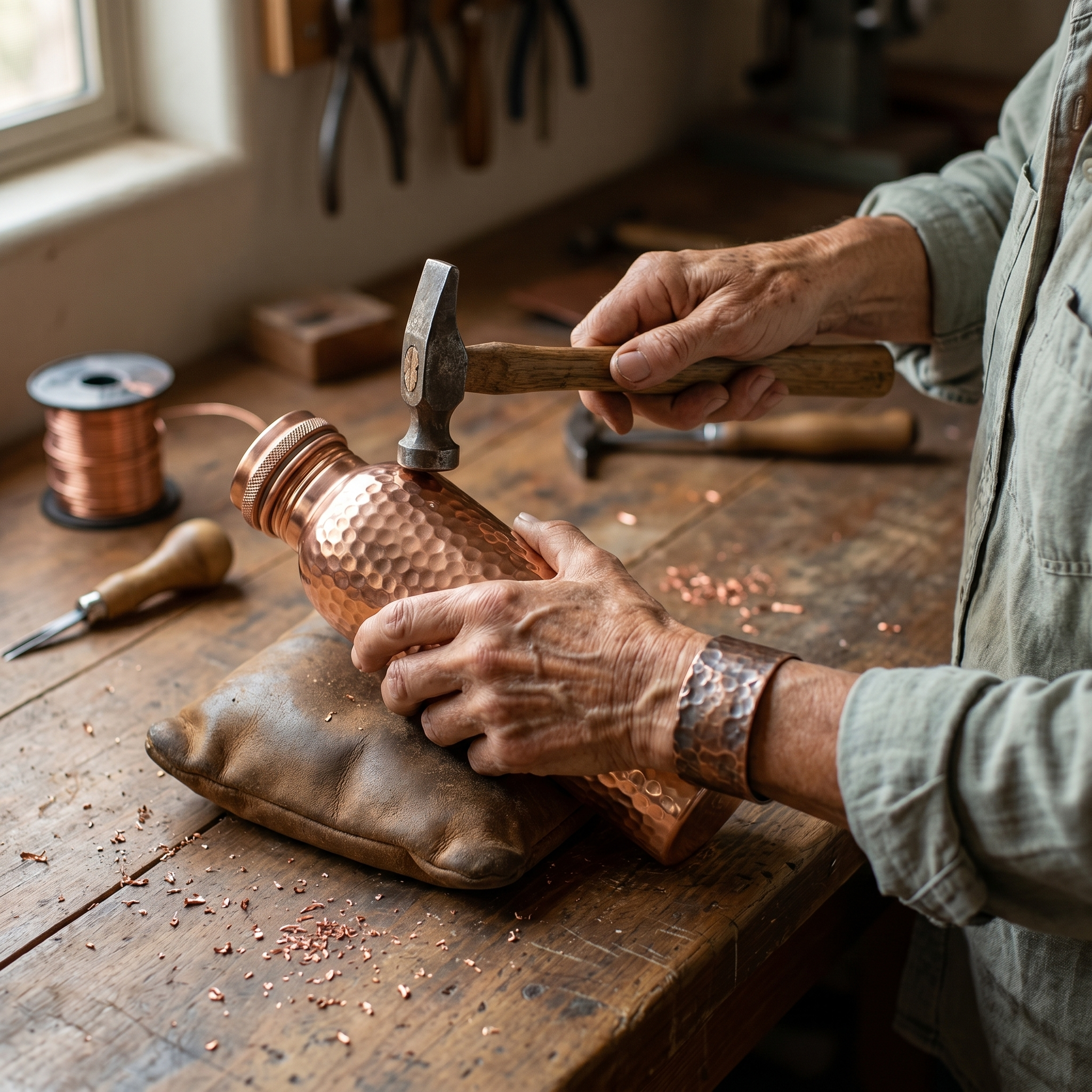 Vera's Pure Copper Water Bottle