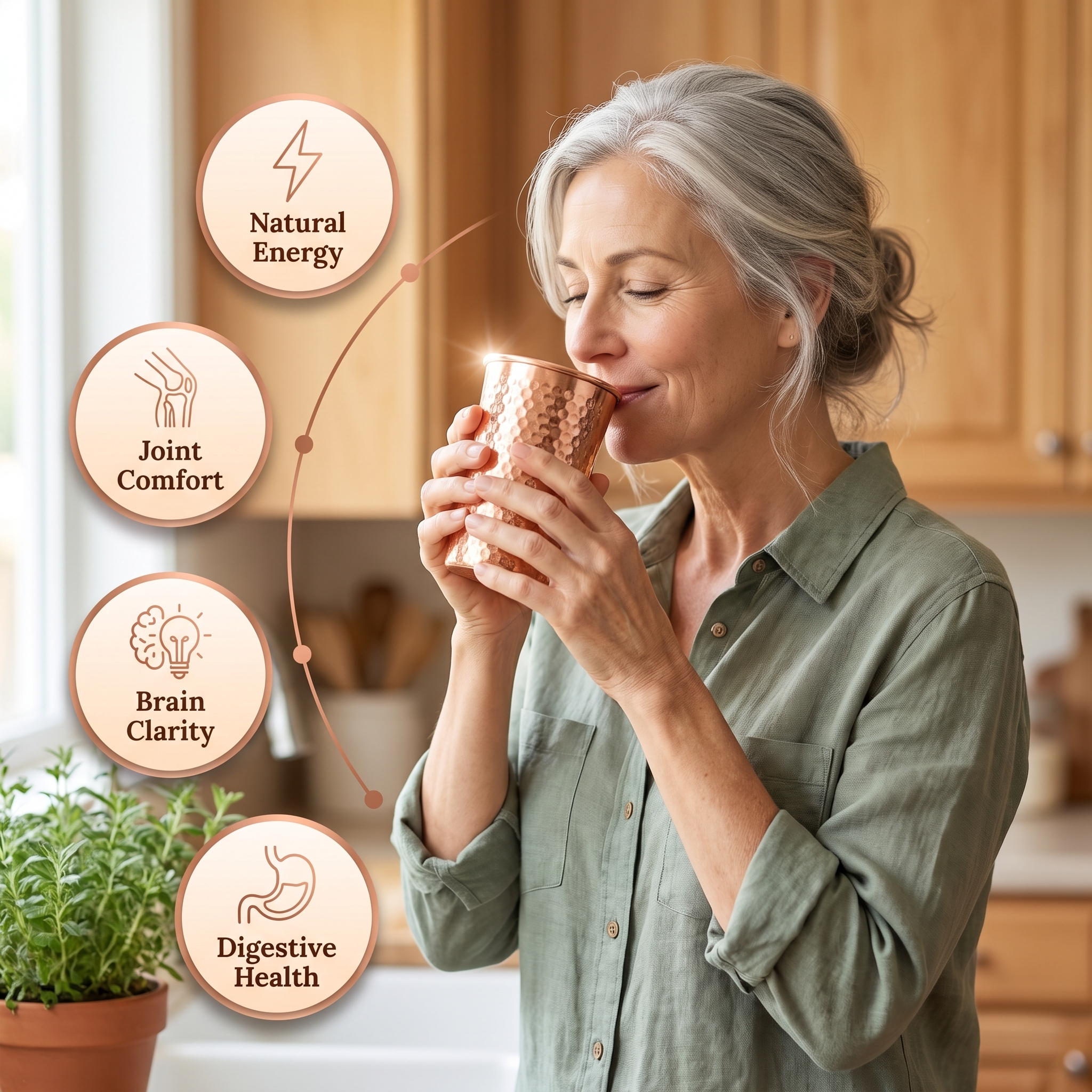 Vera's Pure Copper Cup